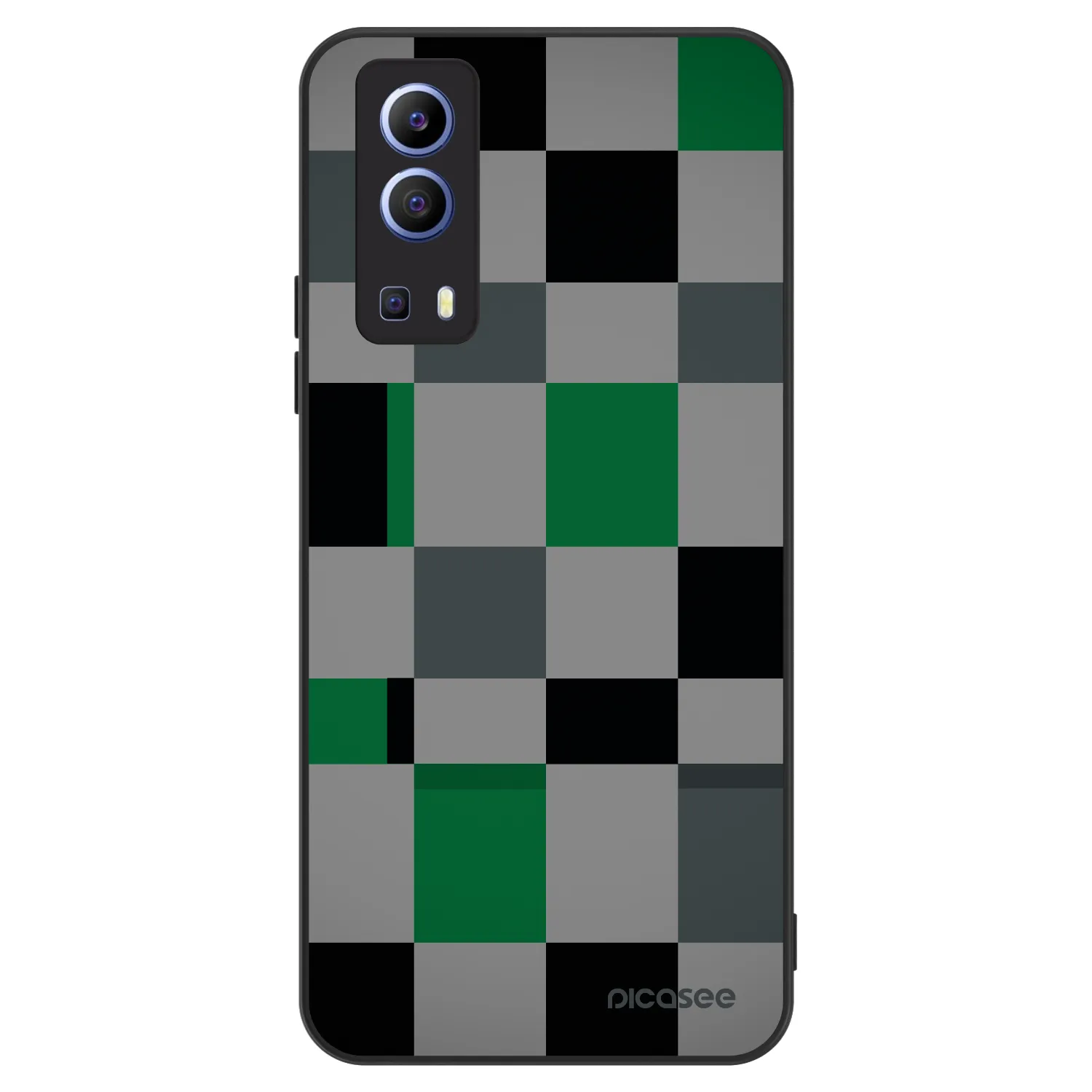 Picasee ULTIMATE CASE pentru Vivo Y52 5G - Block Grid