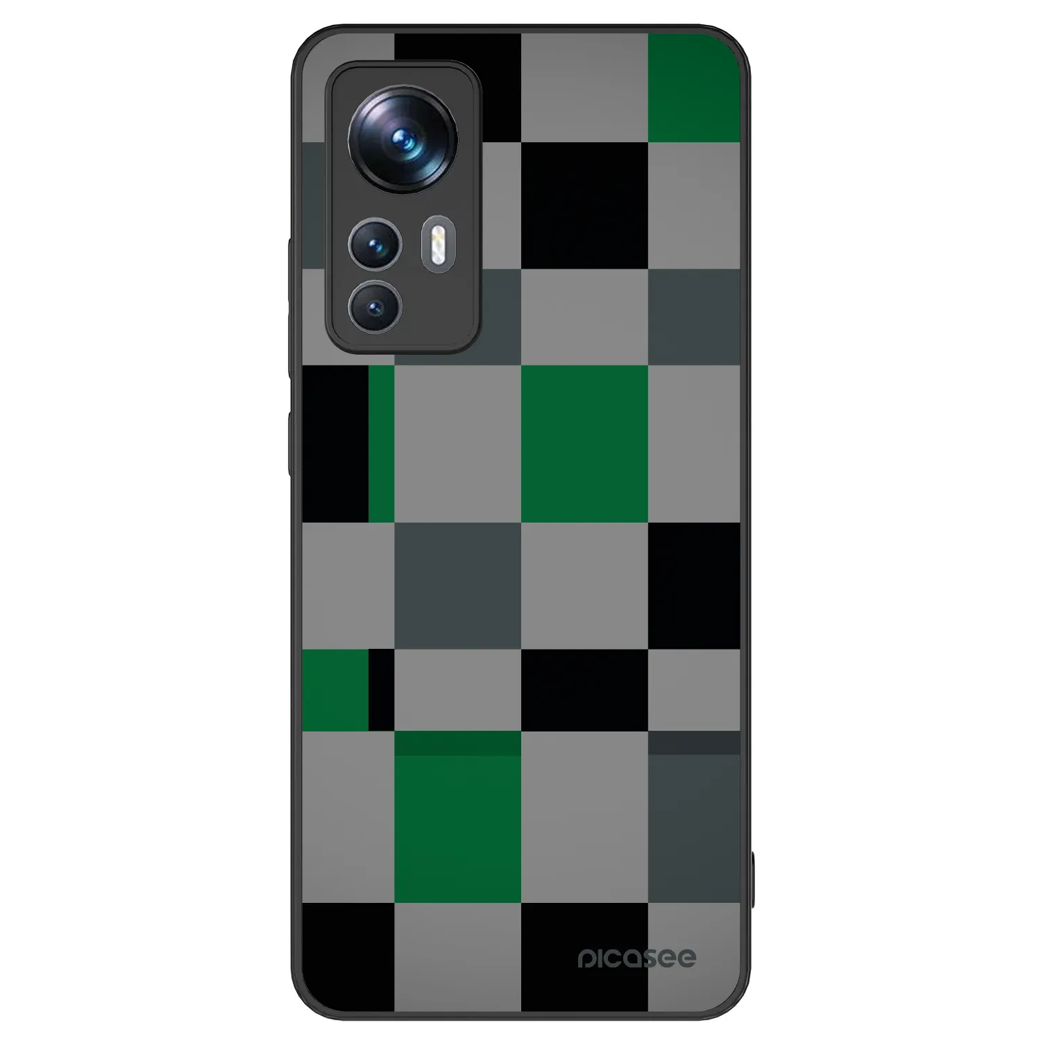 Picasee ULTIMATE CASE pentru Xiaomi 12T Pro - Block Grid