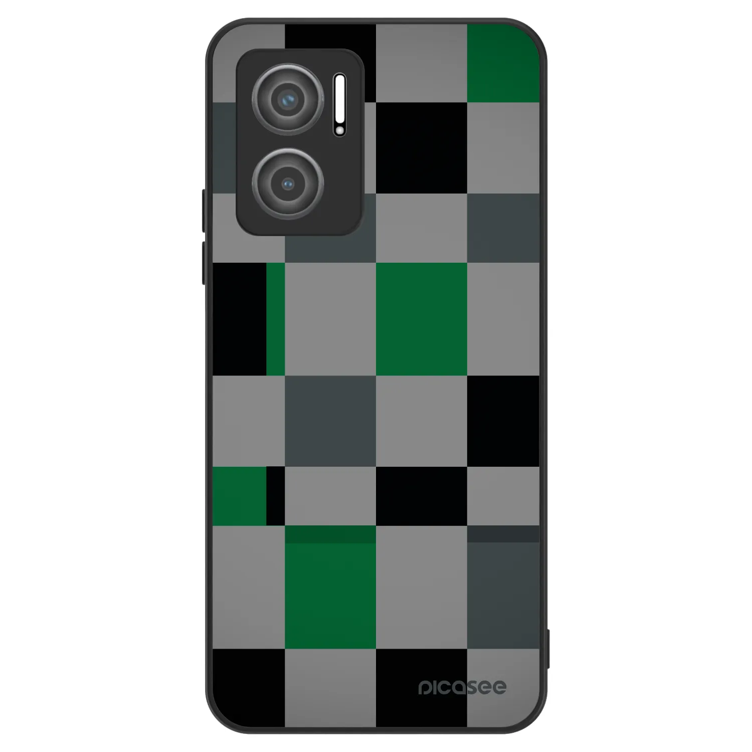 Picasee ULTIMATE CASE pentru Xiaomi Redmi 10 5G - Block Grid