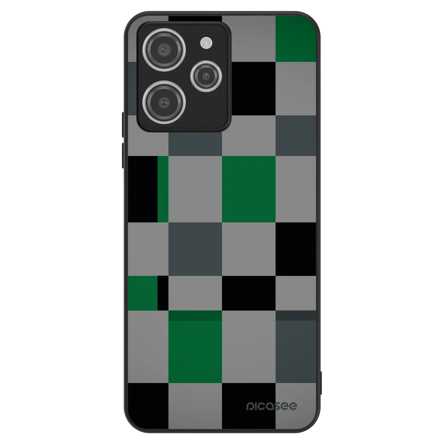 Picasee ULTIMATE CASE pentru Xiaomi Redmi 12 4G - Block Grid