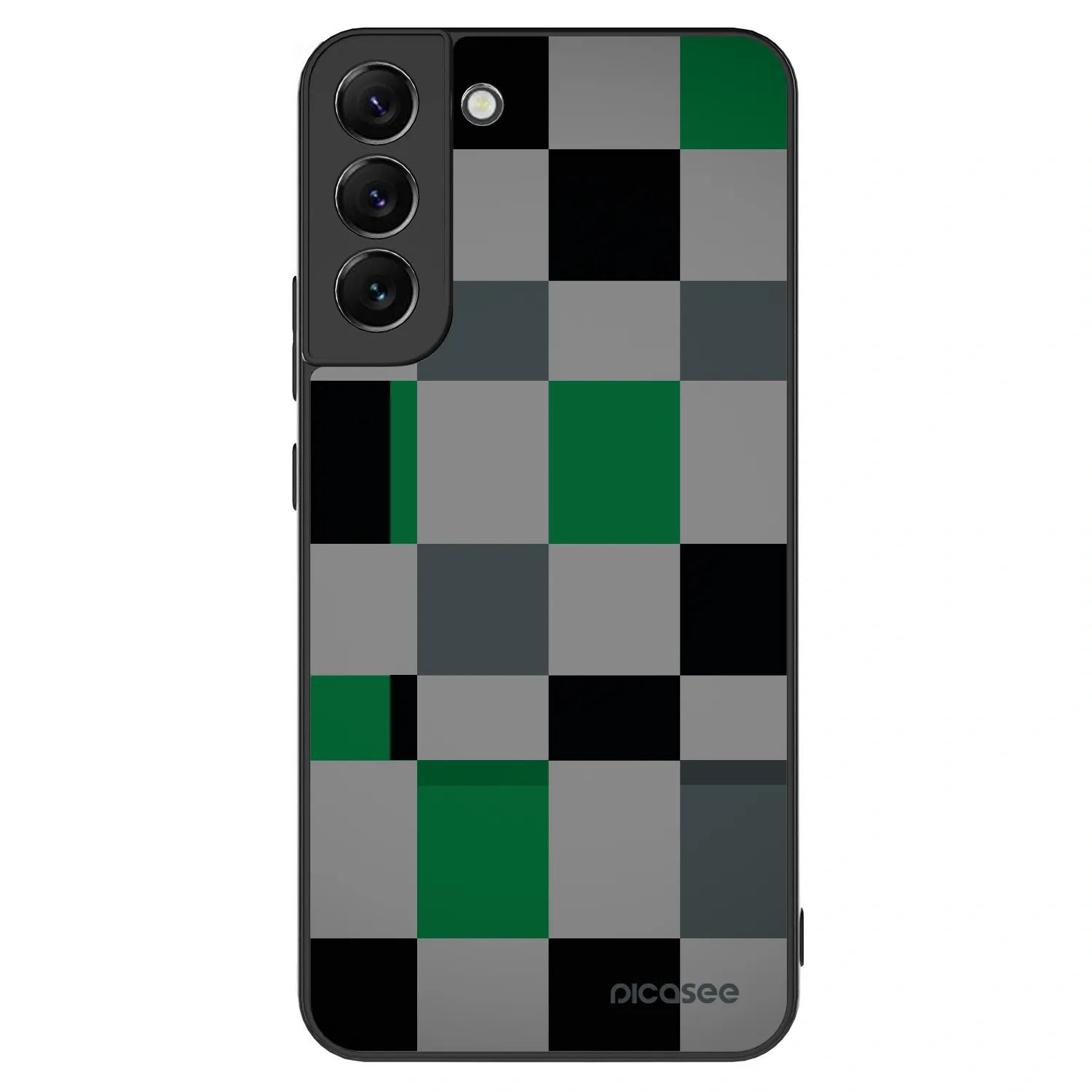 Picasee ULTIMATE CASE PowerShare pentru Samsung Galaxy S22+ 5G - Block Grid