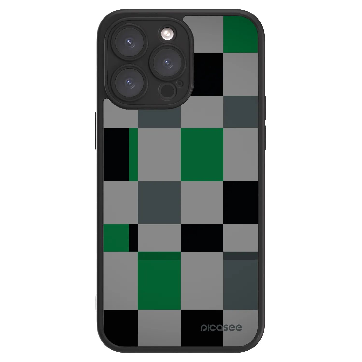 Picasee ULTIMATE CASE pentru Apple iPhone 15 Pro Max - Block Grid