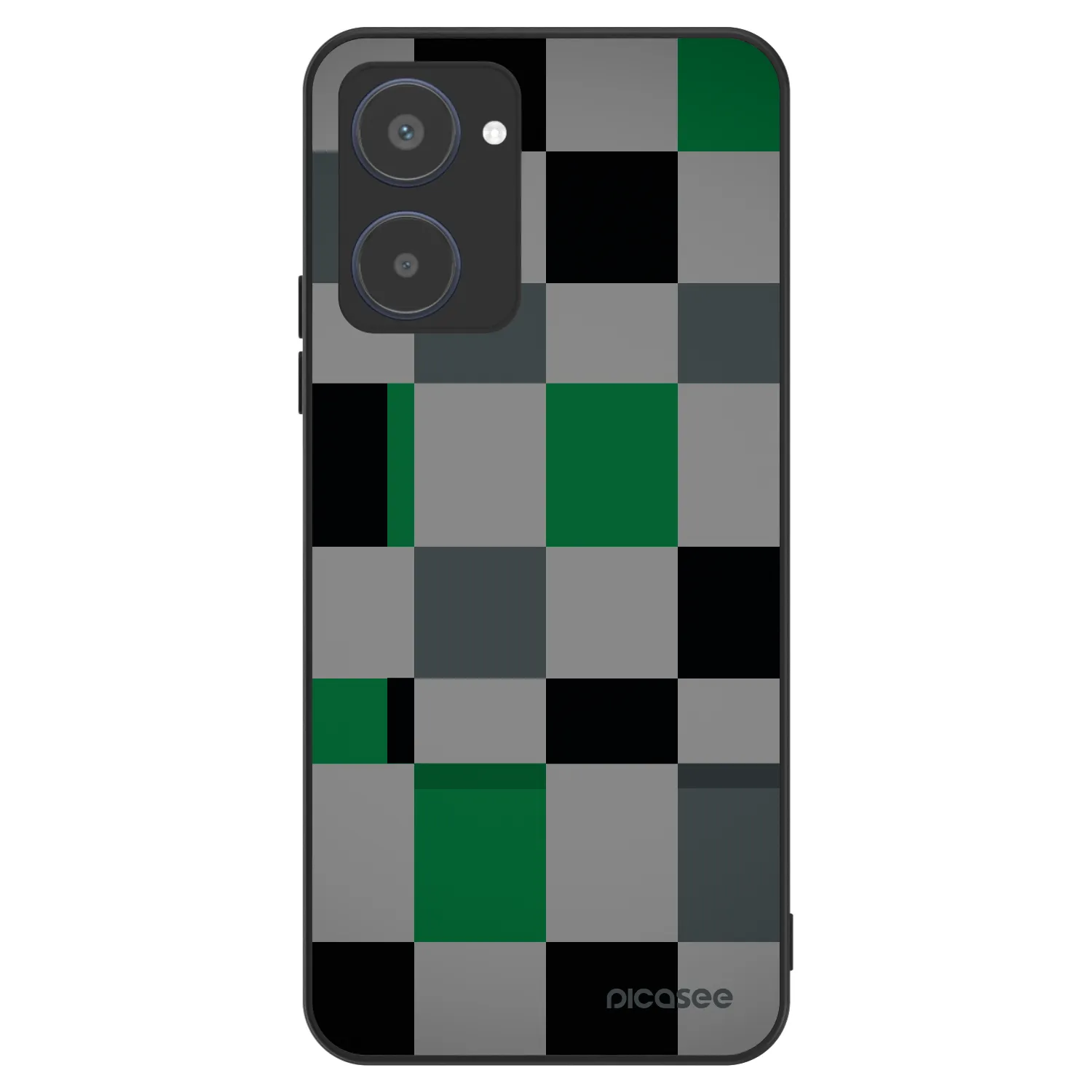 Picasee ULTIMATE CASE pentru Realme 10 4G - Block Grid