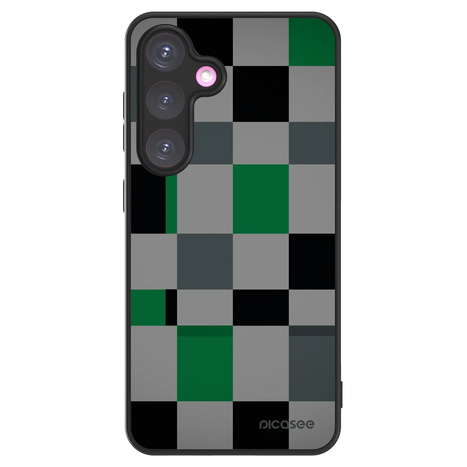 Picasee ULTIMATE CASE pentru Samsung Galaxy S24+ S926B 5G - Block Grid
