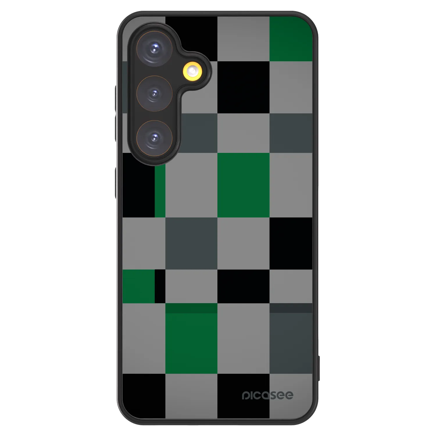 Picasee ULTIMATE CASE PowerShare pentru Samsung Galaxy S24 S921B 5G - Block Grid