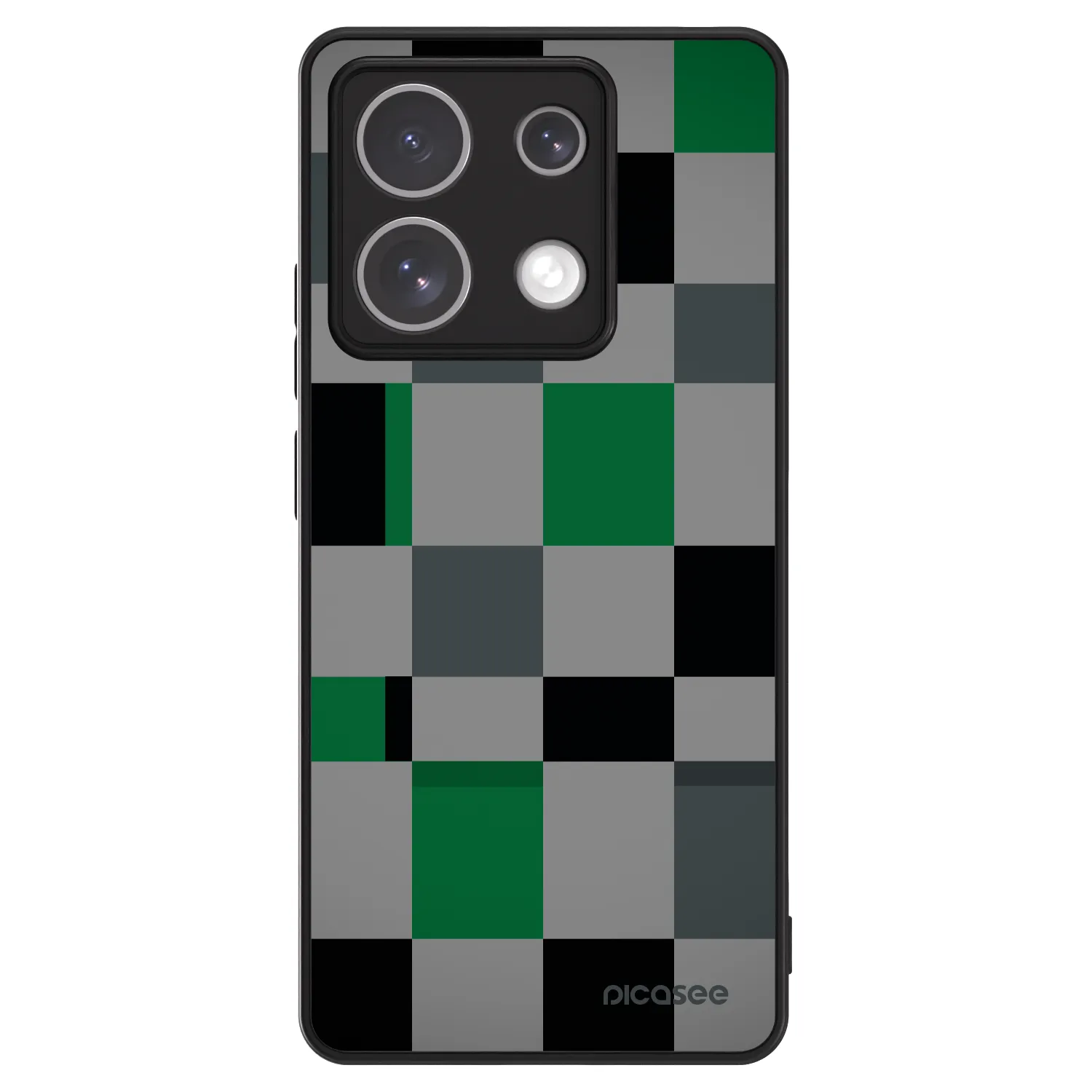 Picasee ULTIMATE CASE pentru Xiaomi Redmi Note 13 Pro 5G - Block Grid