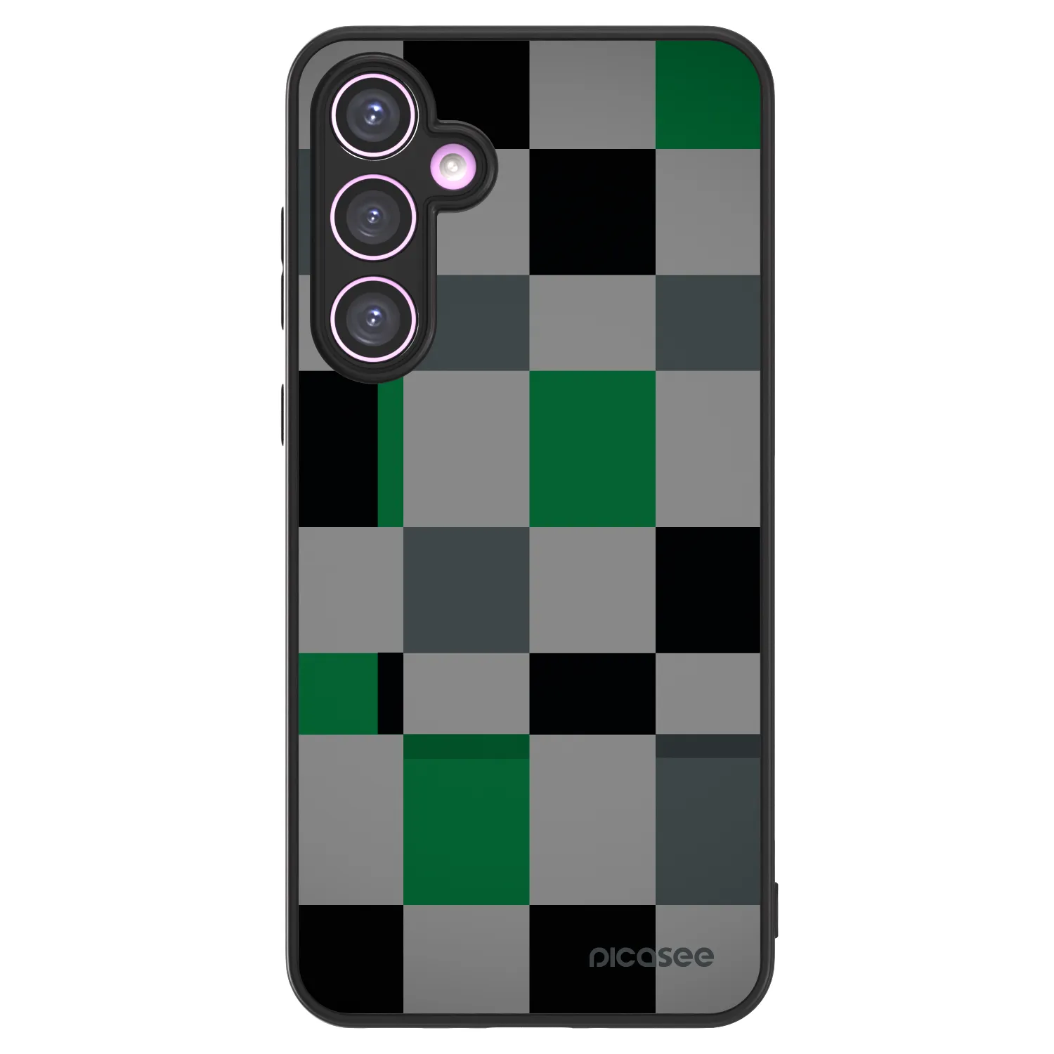 Picasee ULTIMATE CASE pentru Samsung Galaxy A35 5G A356B - Block Grid