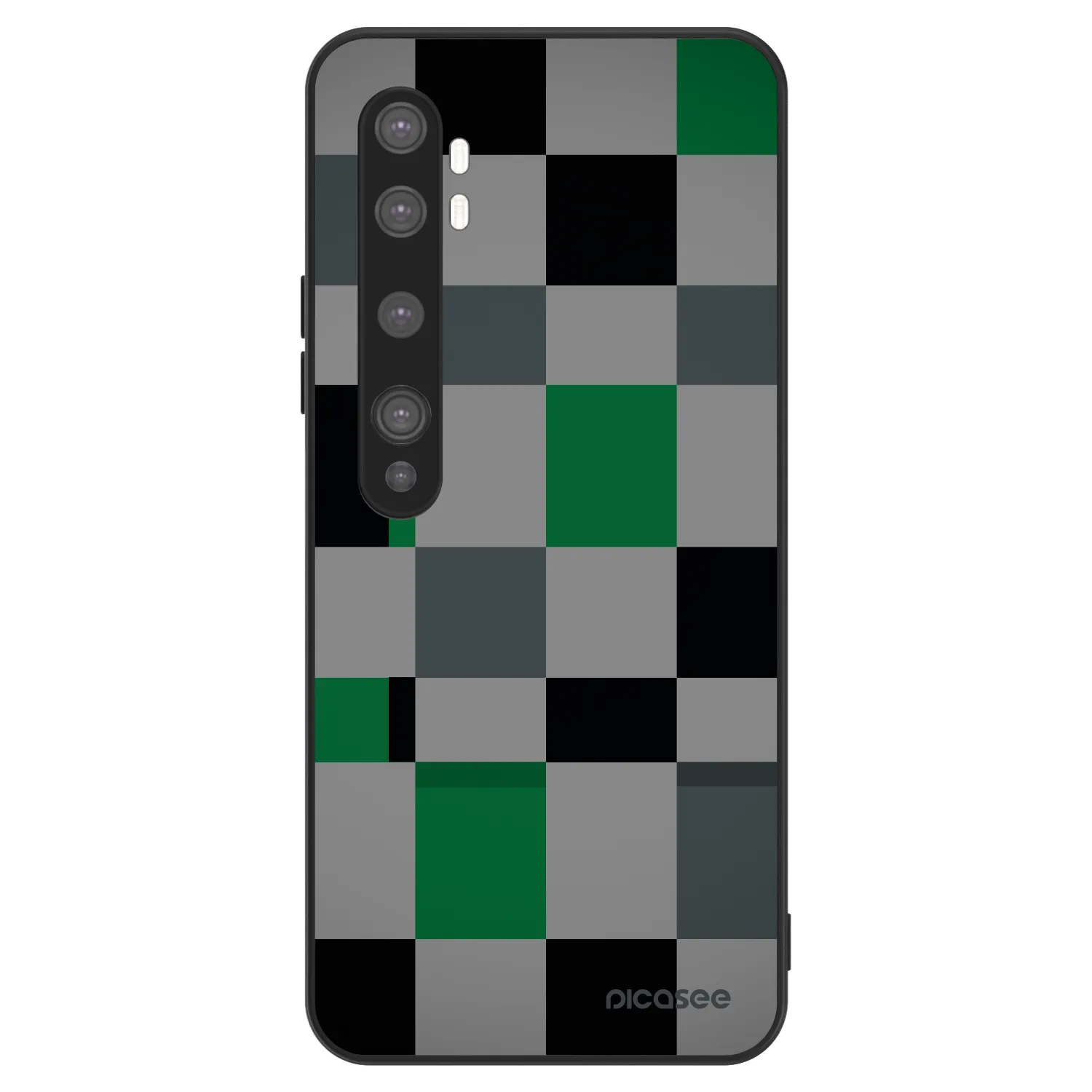Picasee ULTIMATE CASE pentru Xiaomi Mi Note 10 (Pro) - Block Grid