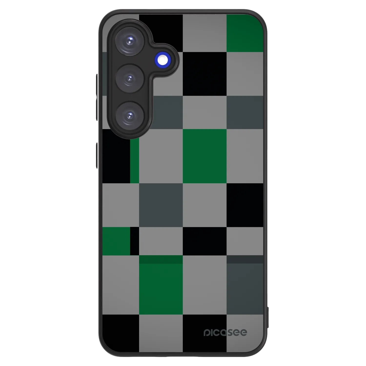 Picasee ULTIMATE CASE PowerShare pentru Samsung Galaxy S25 5G - Block Grid