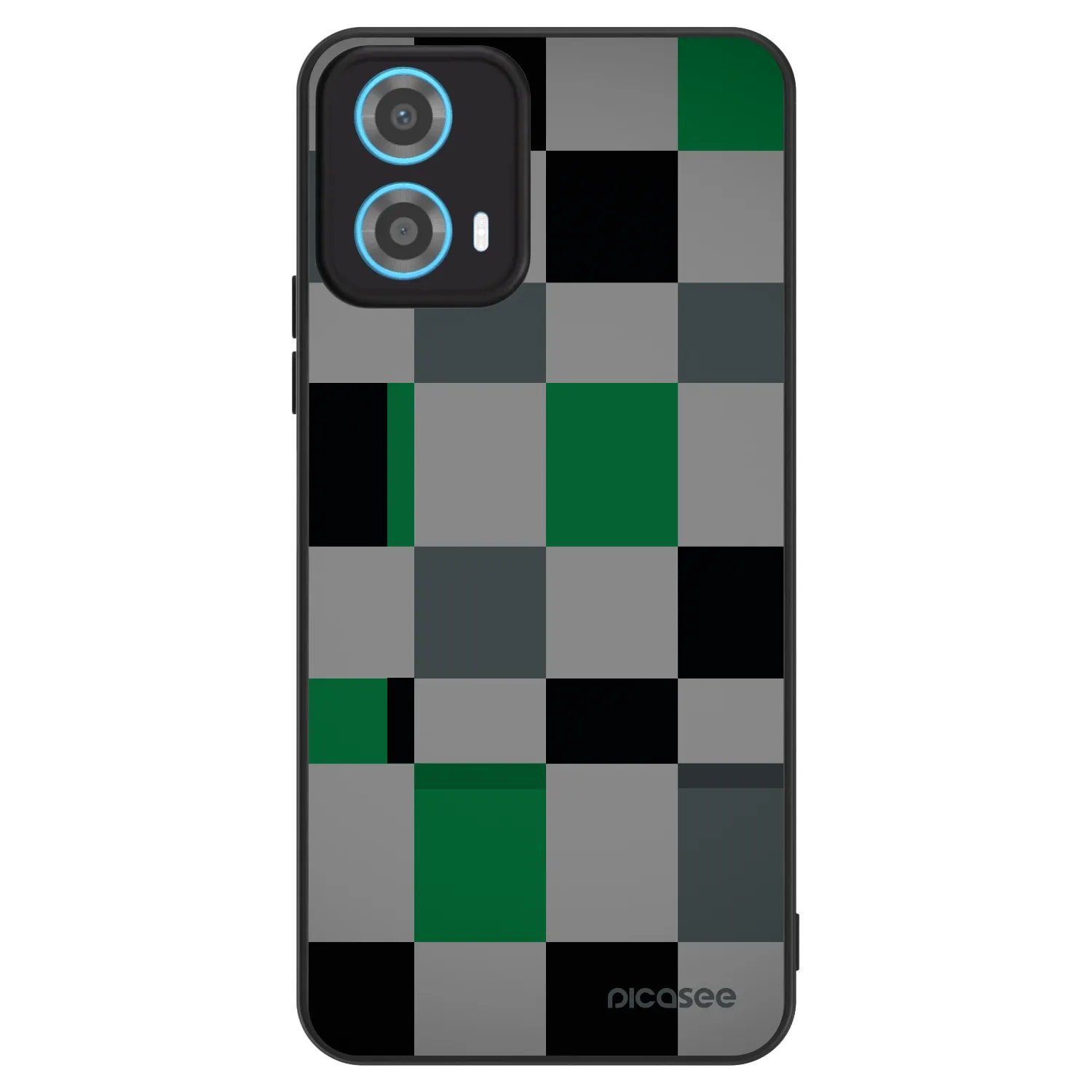 Picasee ULTIMATE CASE pentru Motorola Moto G34 5G - Block Grid