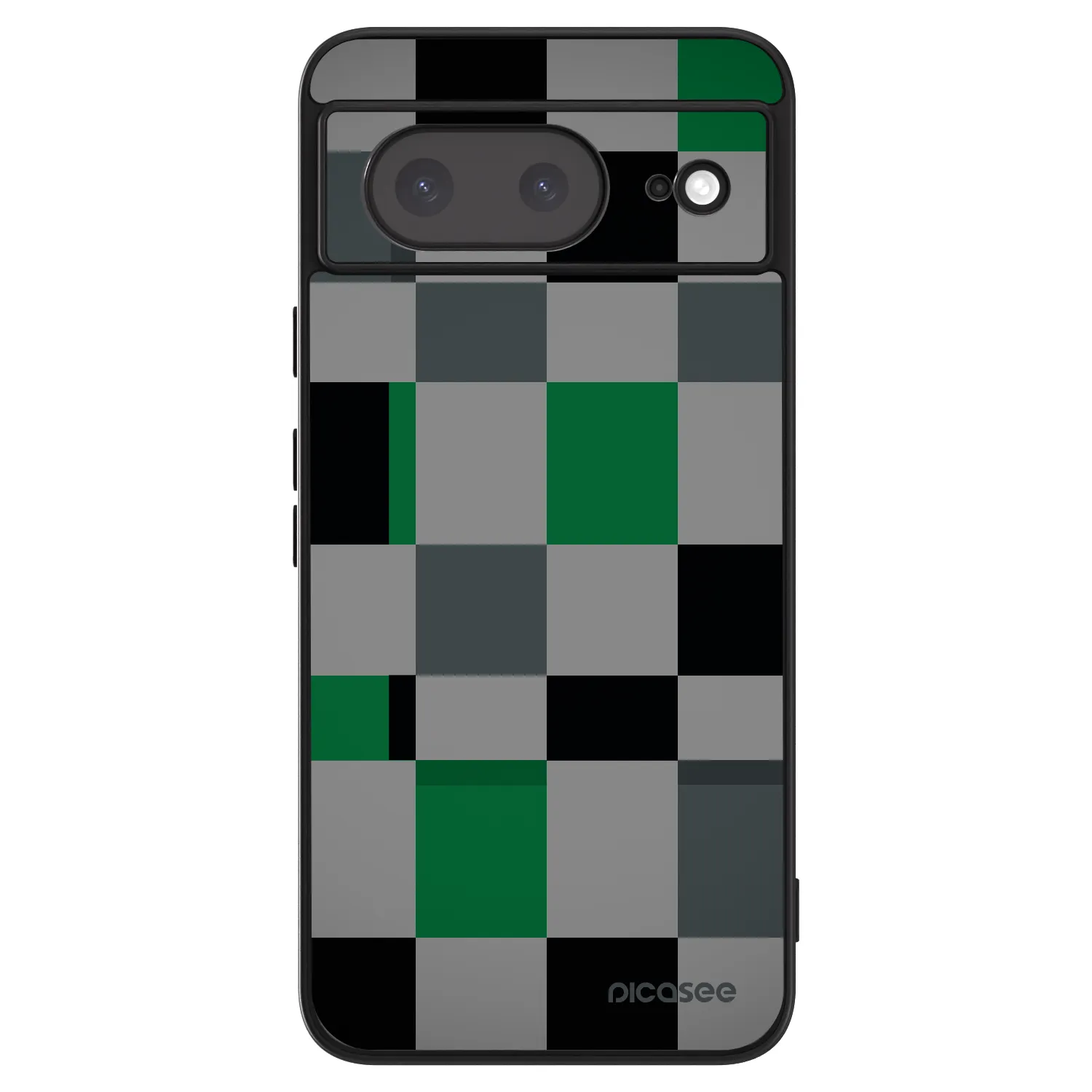 Picasee ULTIMATE CASE pentru Google Pixel 8a - Block Grid