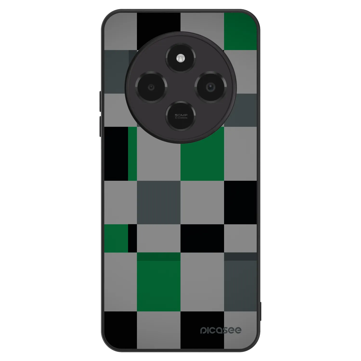 Picasee ULTIMATE CASE pentru Xiaomi Poco C75 - Block Grid