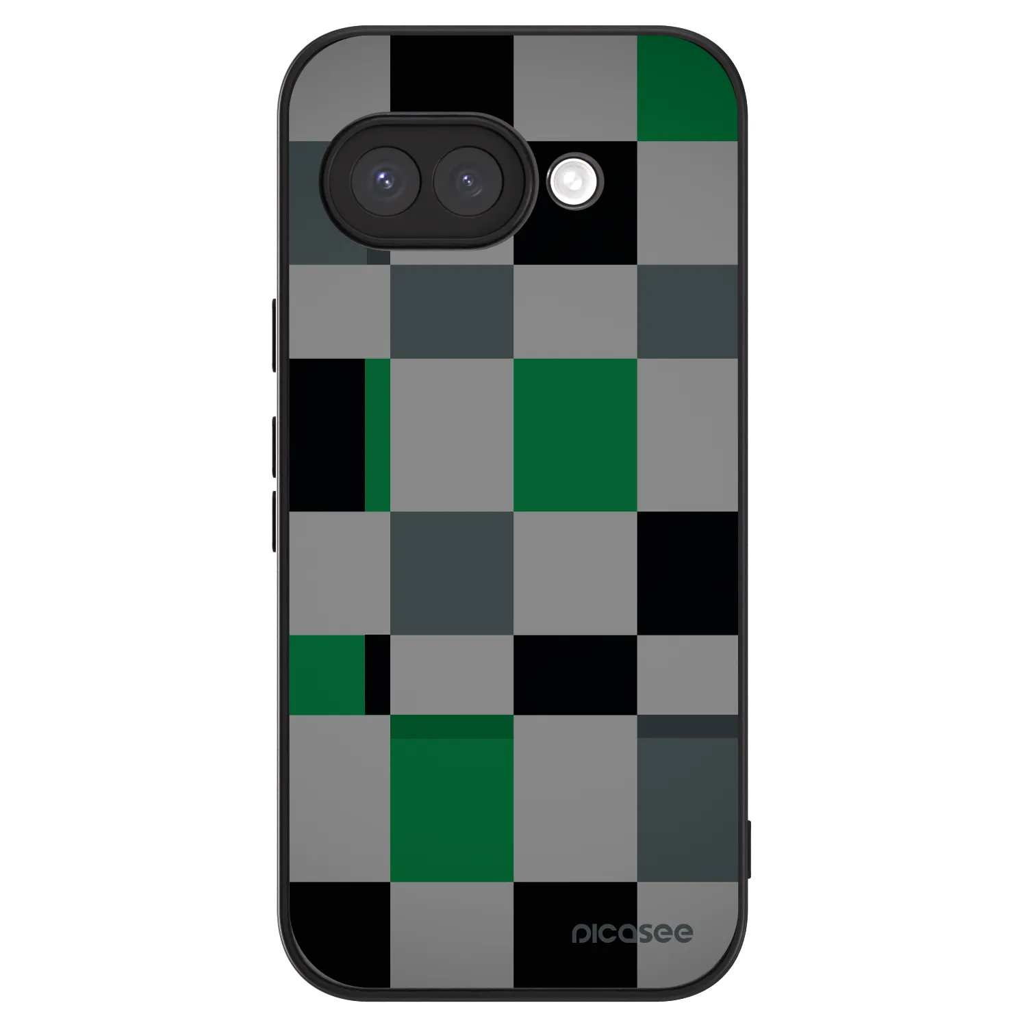 Picasee ULTIMATE CASE pentru Google Pixel 9a - Block Grid