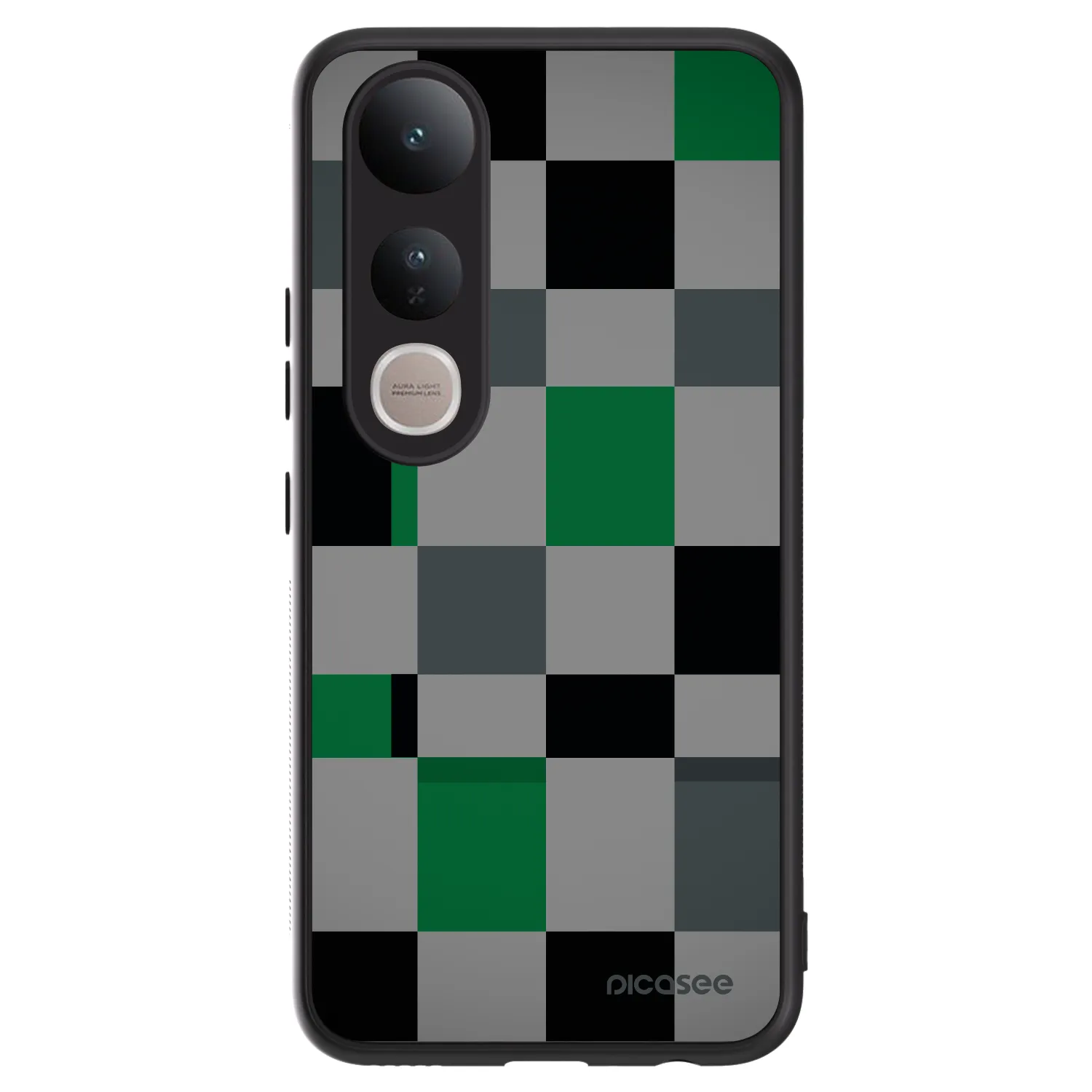 Picasee ULTIMATE CASE pentru Vivo V50 Lite 5G - Block Grid