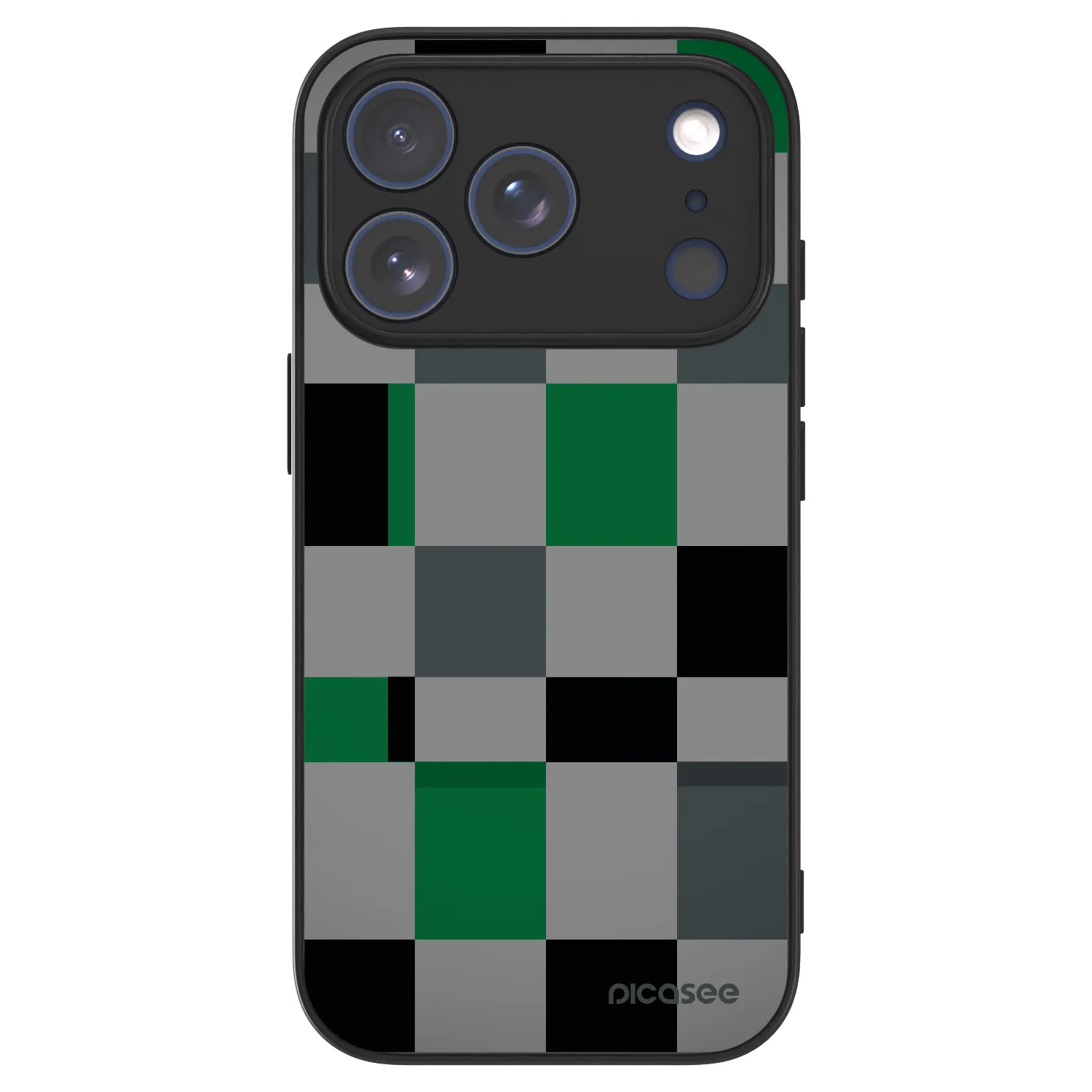 Picasee ULTIMATE CASE pentru Apple iPhone 17 Pro - Block Grid