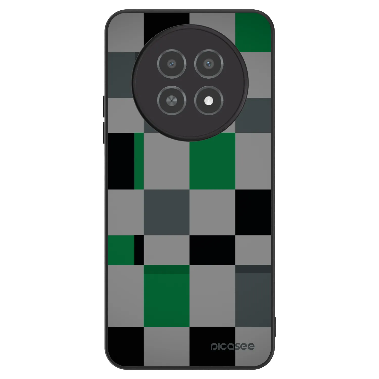 Picasee ULTIMATE CASE pentru Realme 12X - Block Grid