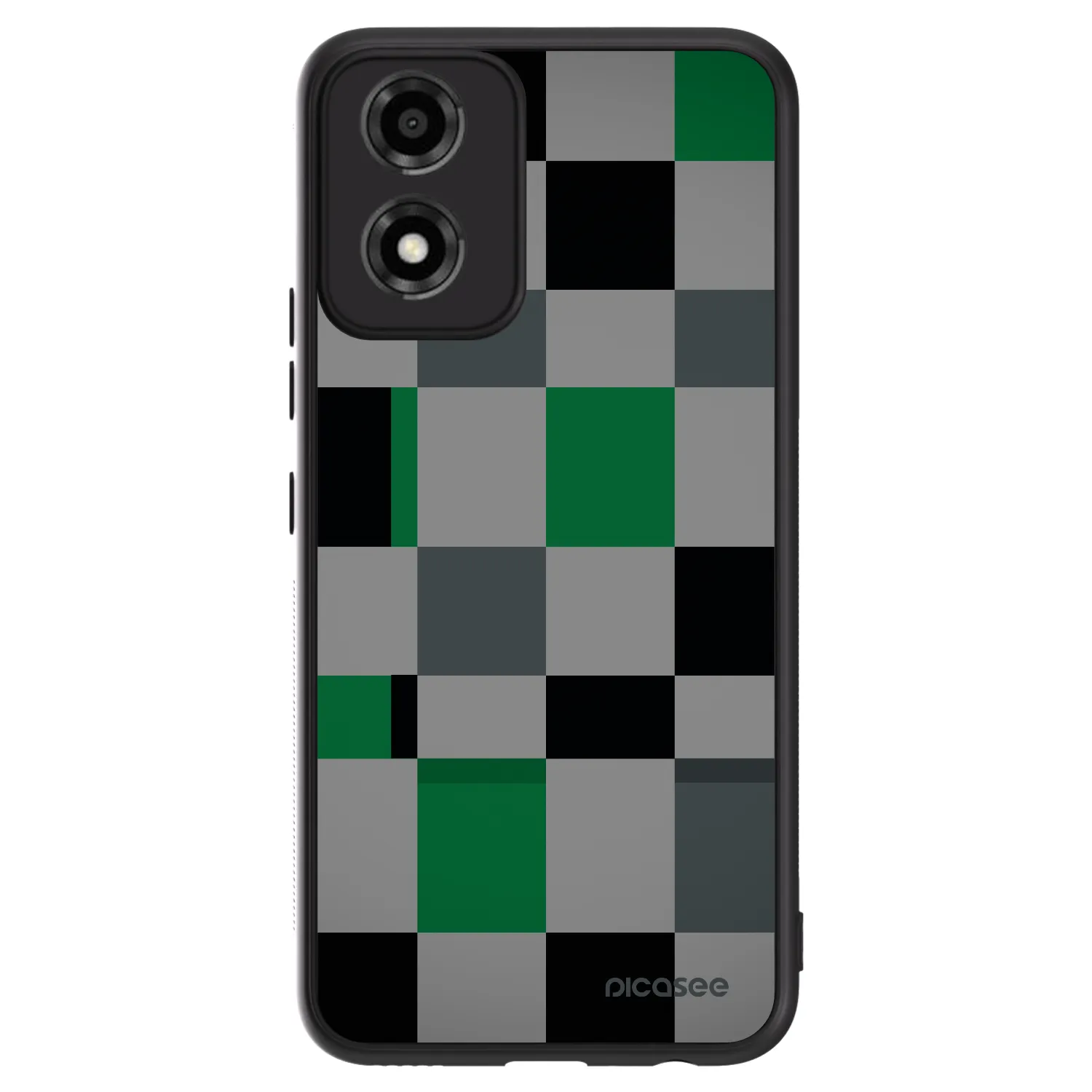Picasee ULTIMATE CASE pentru Motorola Moto E14 - Block Grid