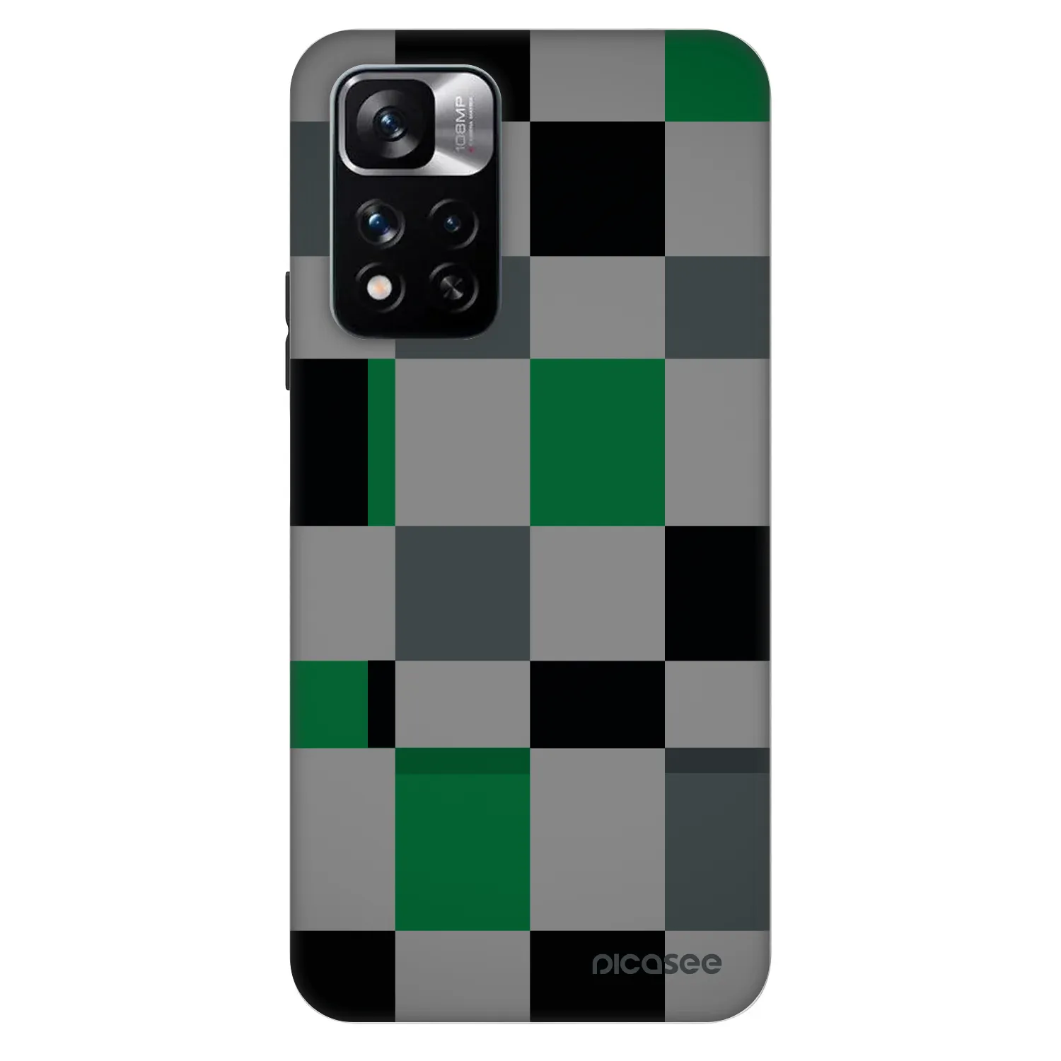 Picasee Fashion Case pentru Xiaomi Redmi Note 11 Pro - Block Grid