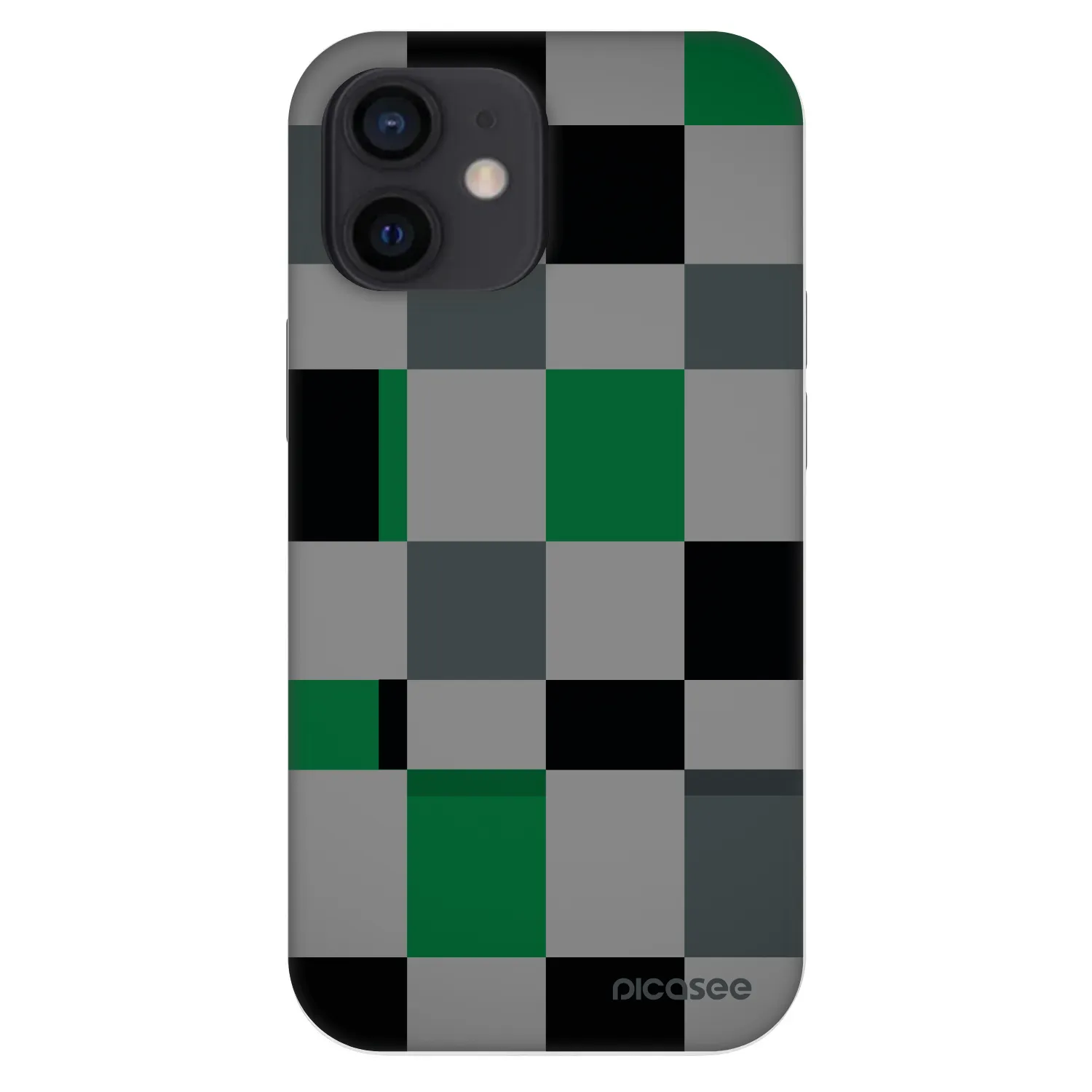 Picasee Fashion Case pentru Apple iPhone 12 mini - Block Grid