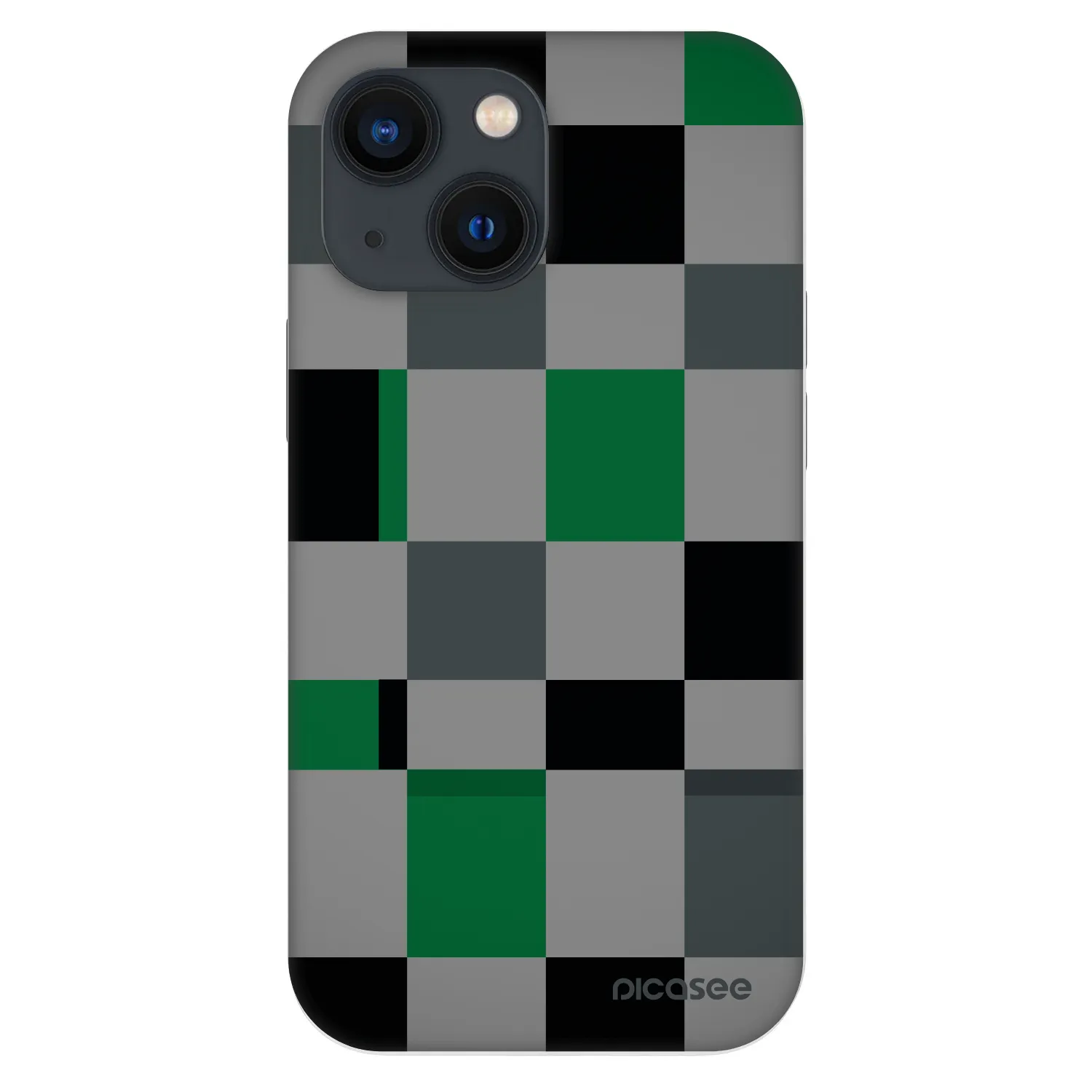 Picasee Fashion Case pentru Apple iPhone 13 mini - Block Grid