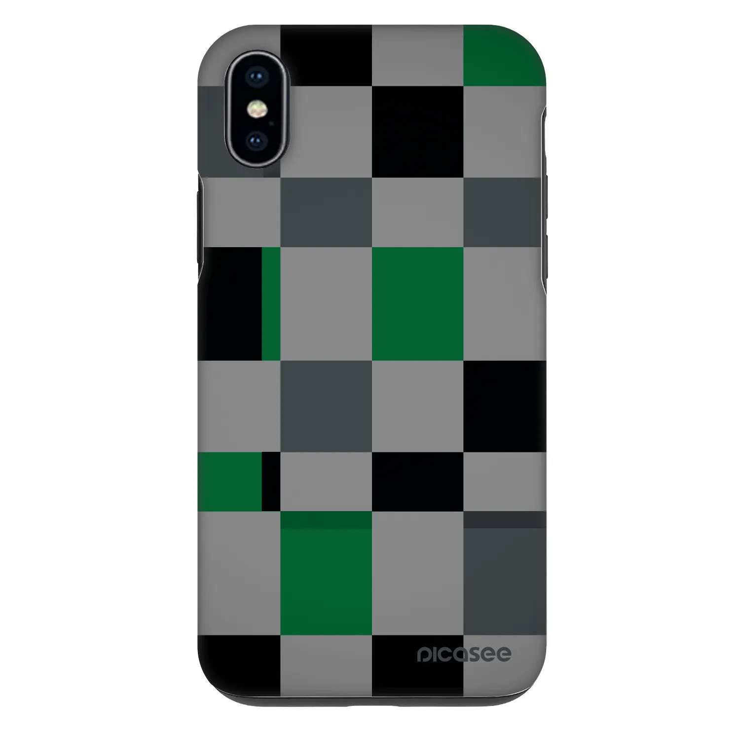 Picasee Fashion Case pentru Apple iPhone XS Max - Block Grid