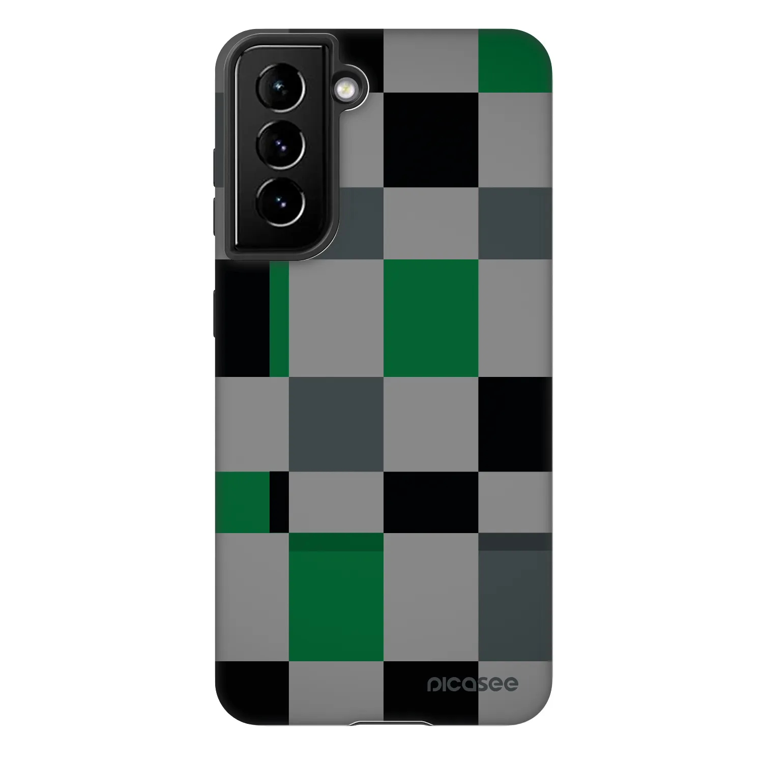 Picasee Fashion Case pentru Samsung Galaxy S21 FE 5G - Block Grid