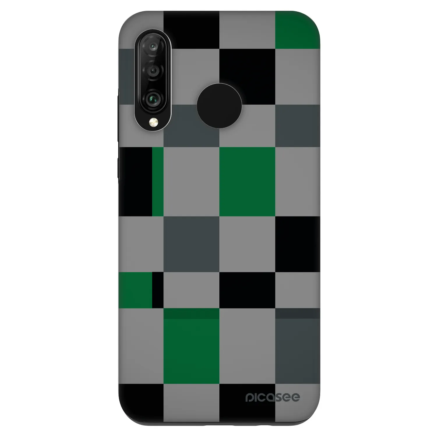 Picasee Fashion Case pentru Huawei P30 Lite - Block Grid