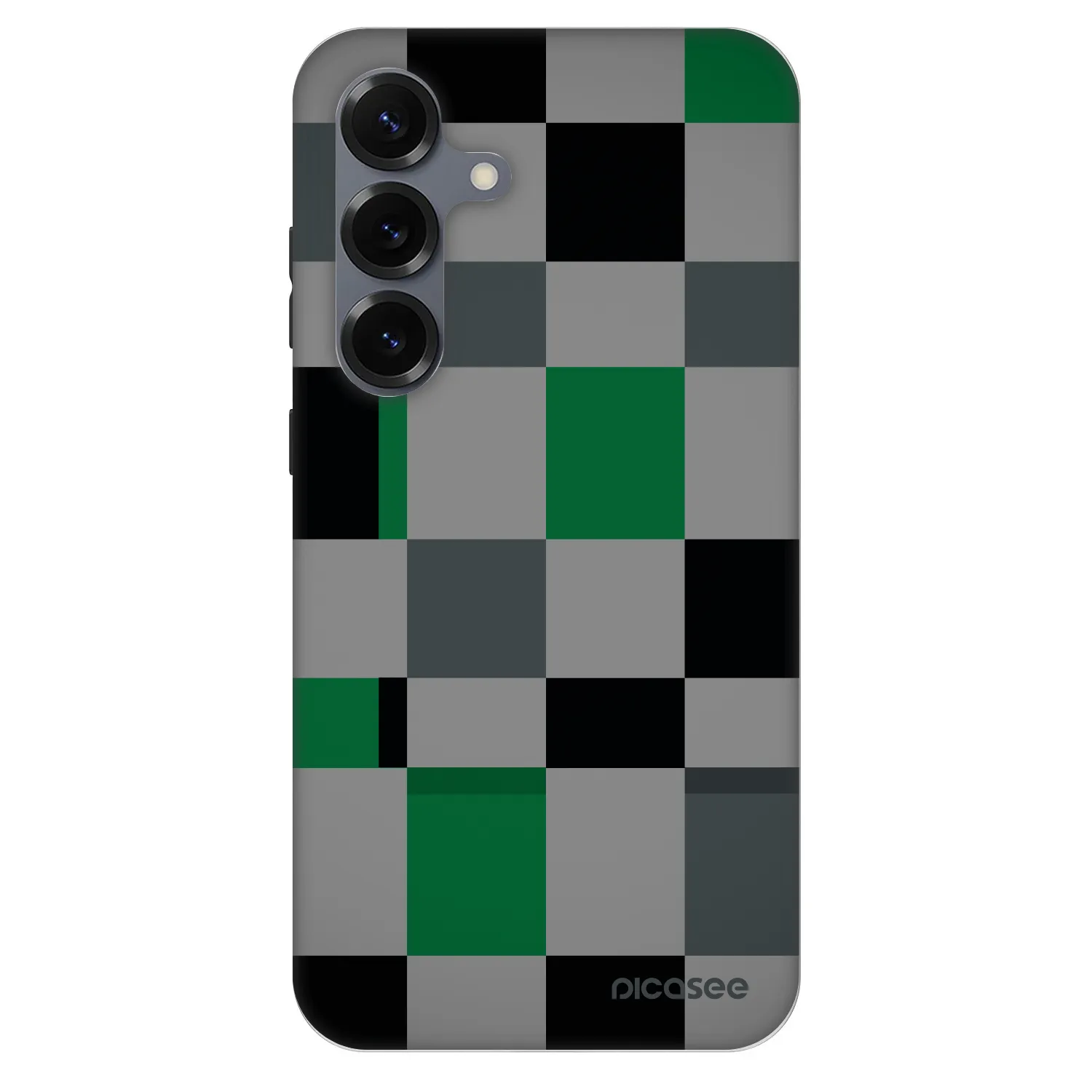 Picasee Fashion Case PowerShare pro Samsung Galaxy S25 5G - Block Grid