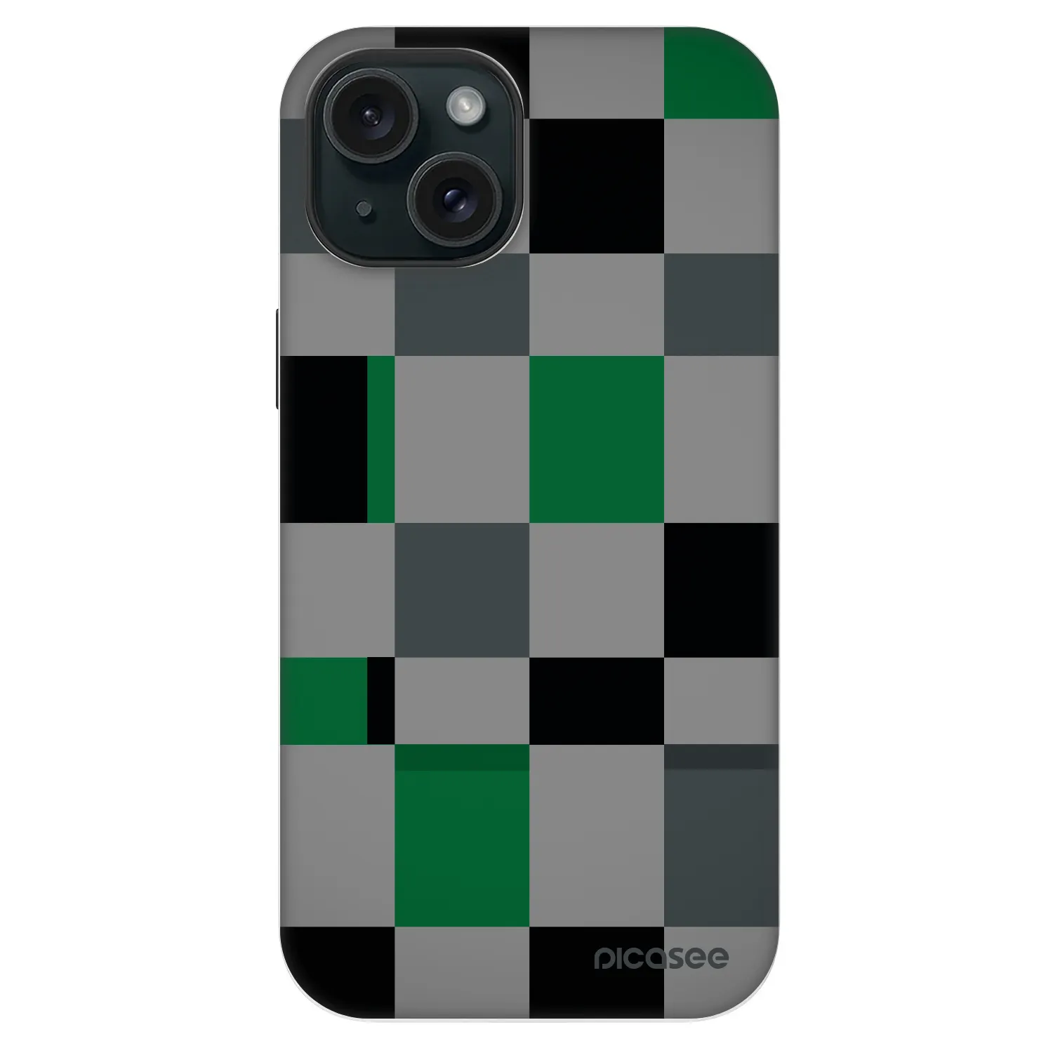 Picasee Fashion Case MagSafe pentru Apple iPhone 14 - Block Grid