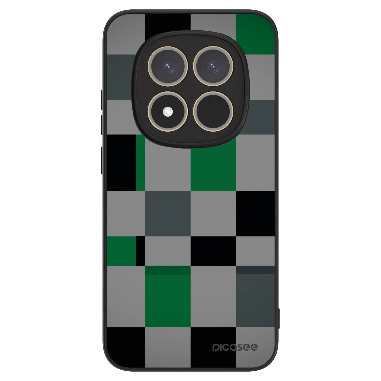 Picasee ULTIMATE CASE pentru Xiaomi Redmi Note 15 Pro 5G - Block Grid