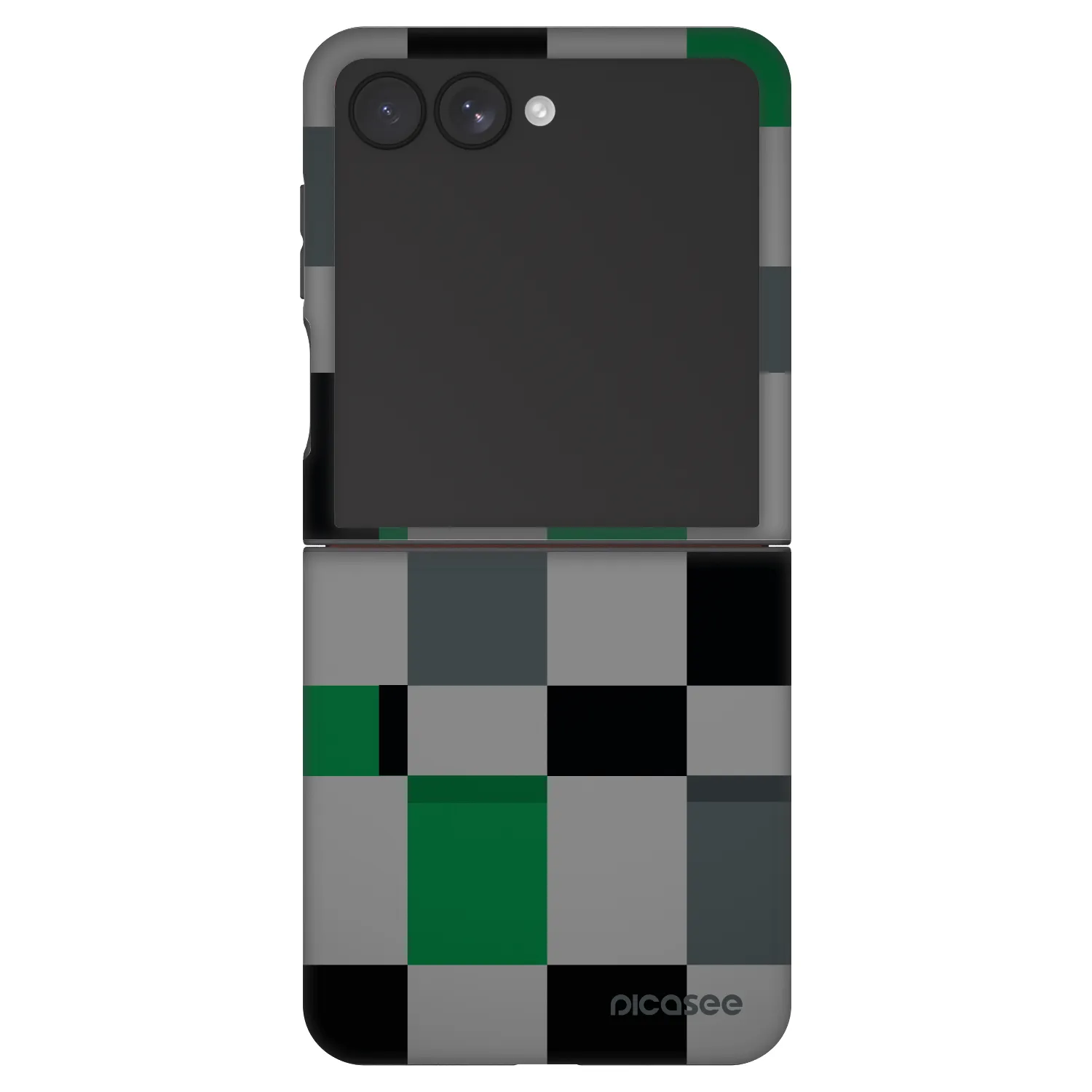 Picasee Fashion Case pentru Samsung Galaxy Z Flip7 5G - Block Grid