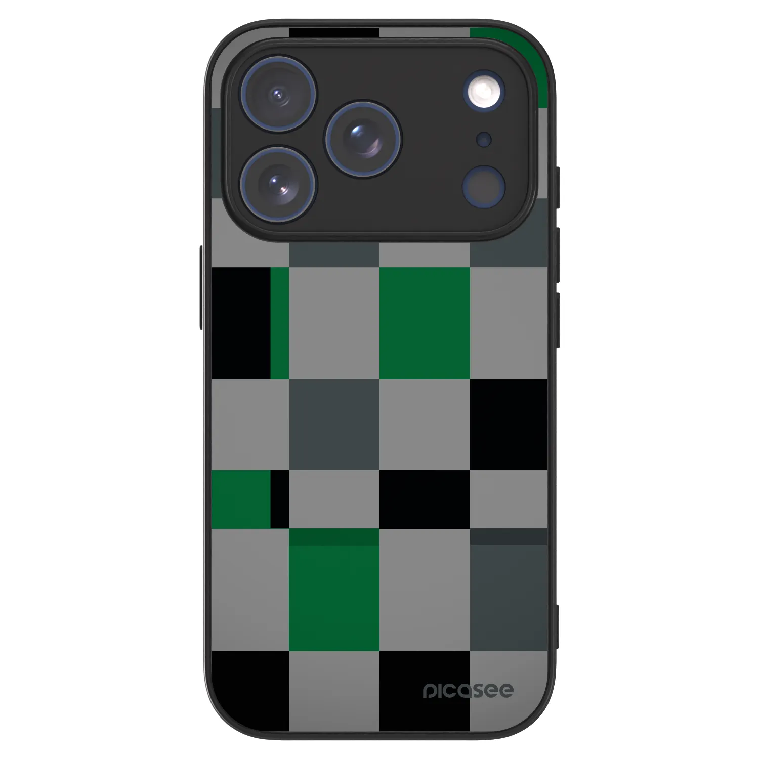 Picasee ULTIMATE CASE pentru Apple iPhone 18 Pro - Block Grid