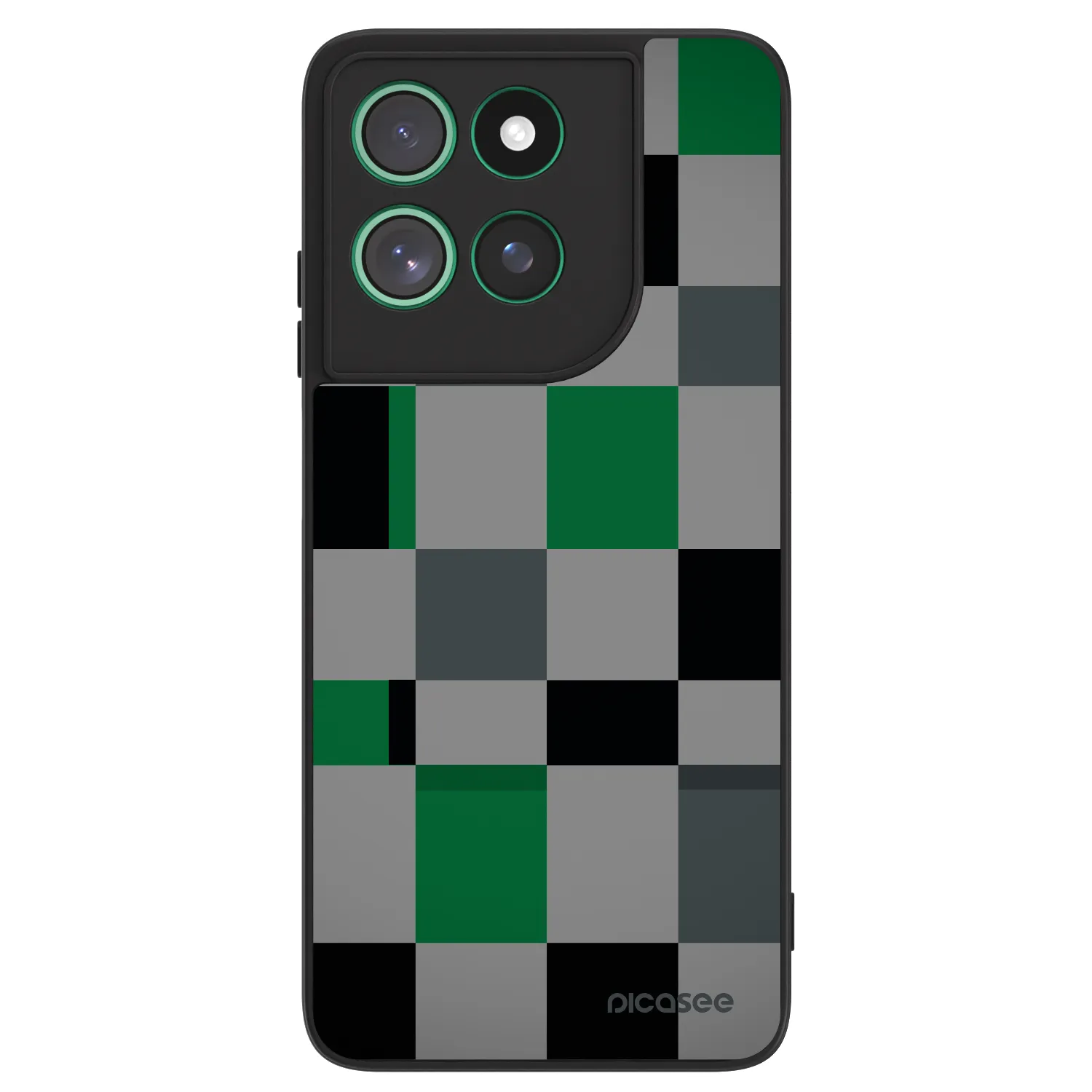 Picasee ULTIMATE CASE pentru Motorola Moto G57 Power - Block Grid