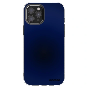 Picasee husă transparentă din silicon pentru Apple iPhone 12 Pro Max - Deep Ocean