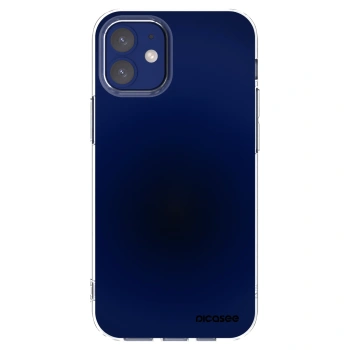 Picasee husă transparentă din silicon pentru Apple iPhone 12 mini - Deep Ocean