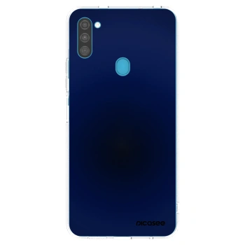 Picasee husă transparentă din silicon pentru Samsung Galaxy M11 - Deep Ocean