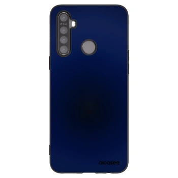Picasee husă neagră din silicon pentru Realme 5 - Deep Ocean