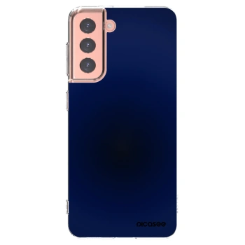 Picasee husă transparentă din silicon pentru Samsung Galaxy S21 5G G991B - Deep Ocean