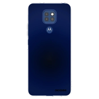 Picasee husă transparentă din silicon pentru Motorola Moto G9 Play - Deep Ocean