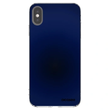 Picasee husă transparentă din silicon pentru Apple iPhone XS Max - Deep Ocean