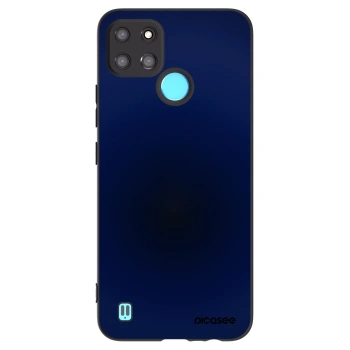 Picasee husă neagră din silicon pentru Realme C21Y - Deep Ocean