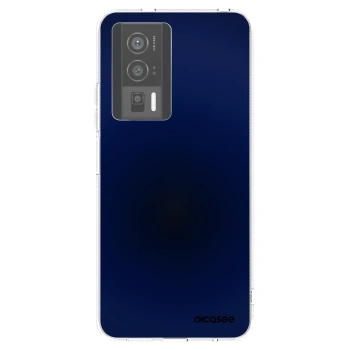Picasee husă transparentă din silicon pentru Xiaomi Poco F5 Pro 5G - Deep Ocean