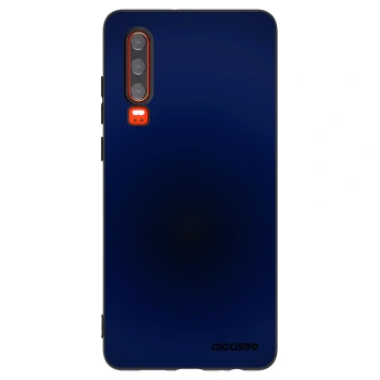 Picasee husă neagră din silicon pentru Huawei P30 - Deep Ocean