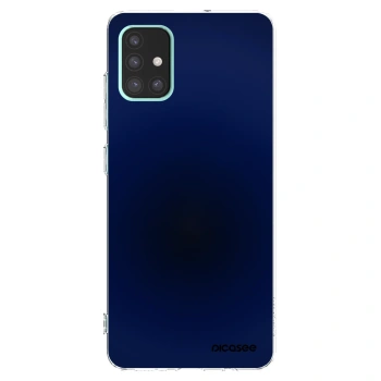 Picasee husă transparentă din silicon pentru Samsung Galaxy A51 A515F - Deep Ocean