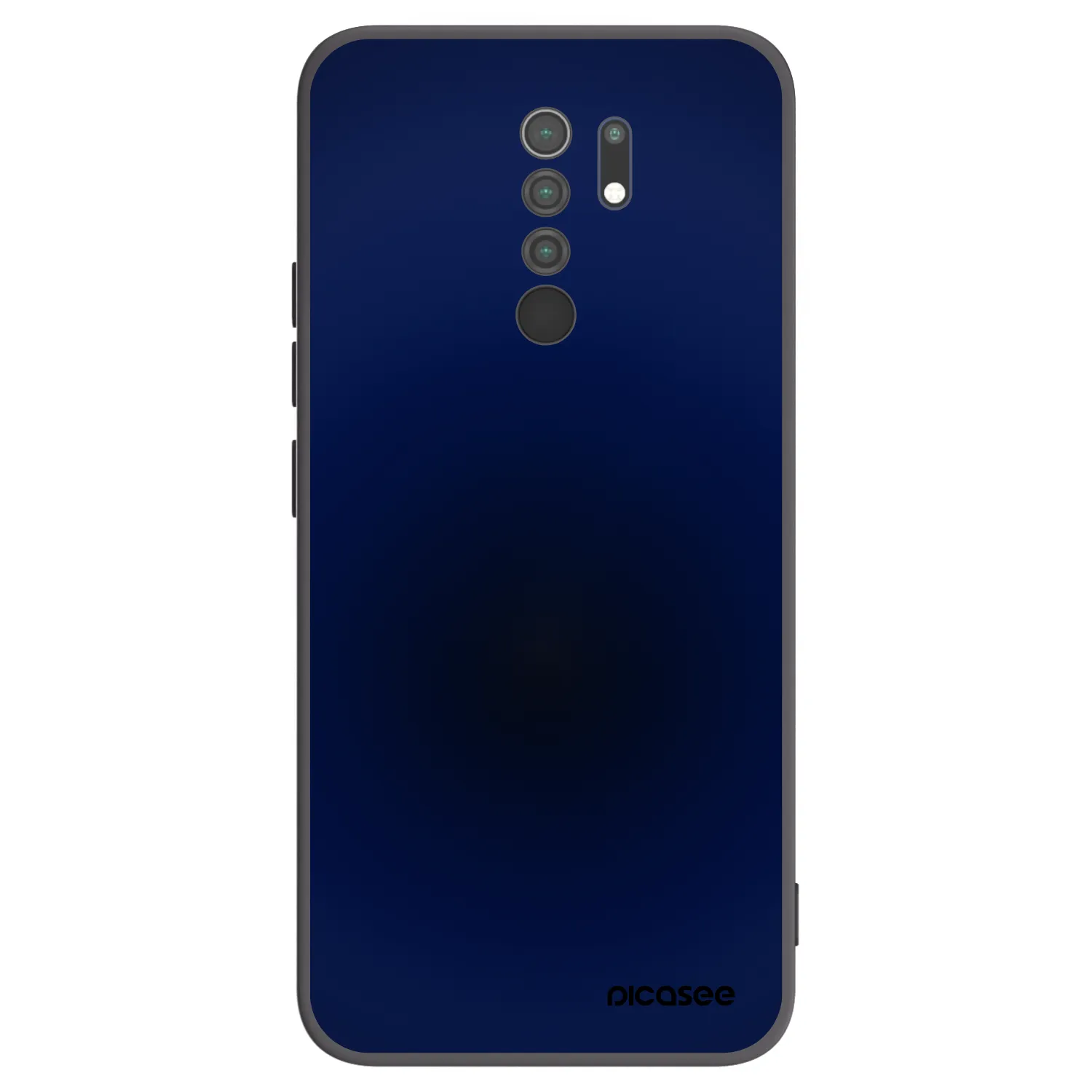 Picasee husă neagră din silicon pentru Xiaomi Redmi 9 - Deep Ocean
