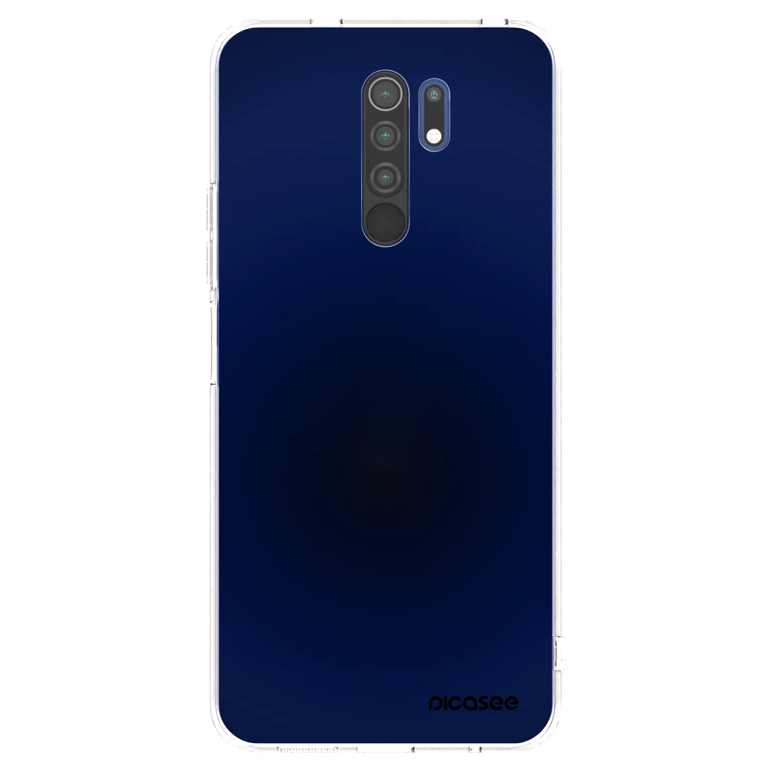Picasee husă transparentă din silicon pentru Xiaomi Redmi 9 - Deep Ocean
