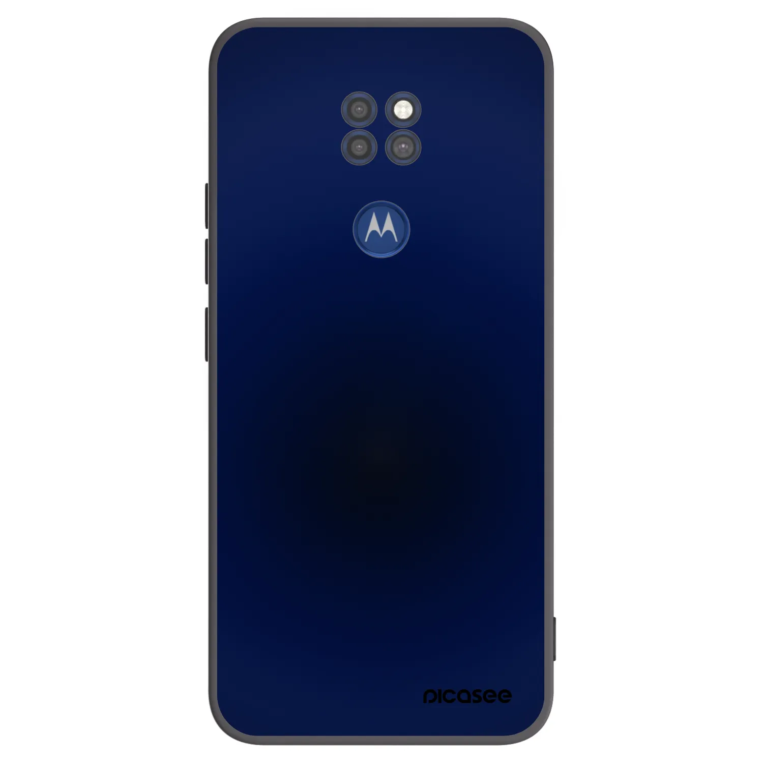 Picasee husă neagră din silicon pentru Motorola Moto G9 Play - Deep Ocean