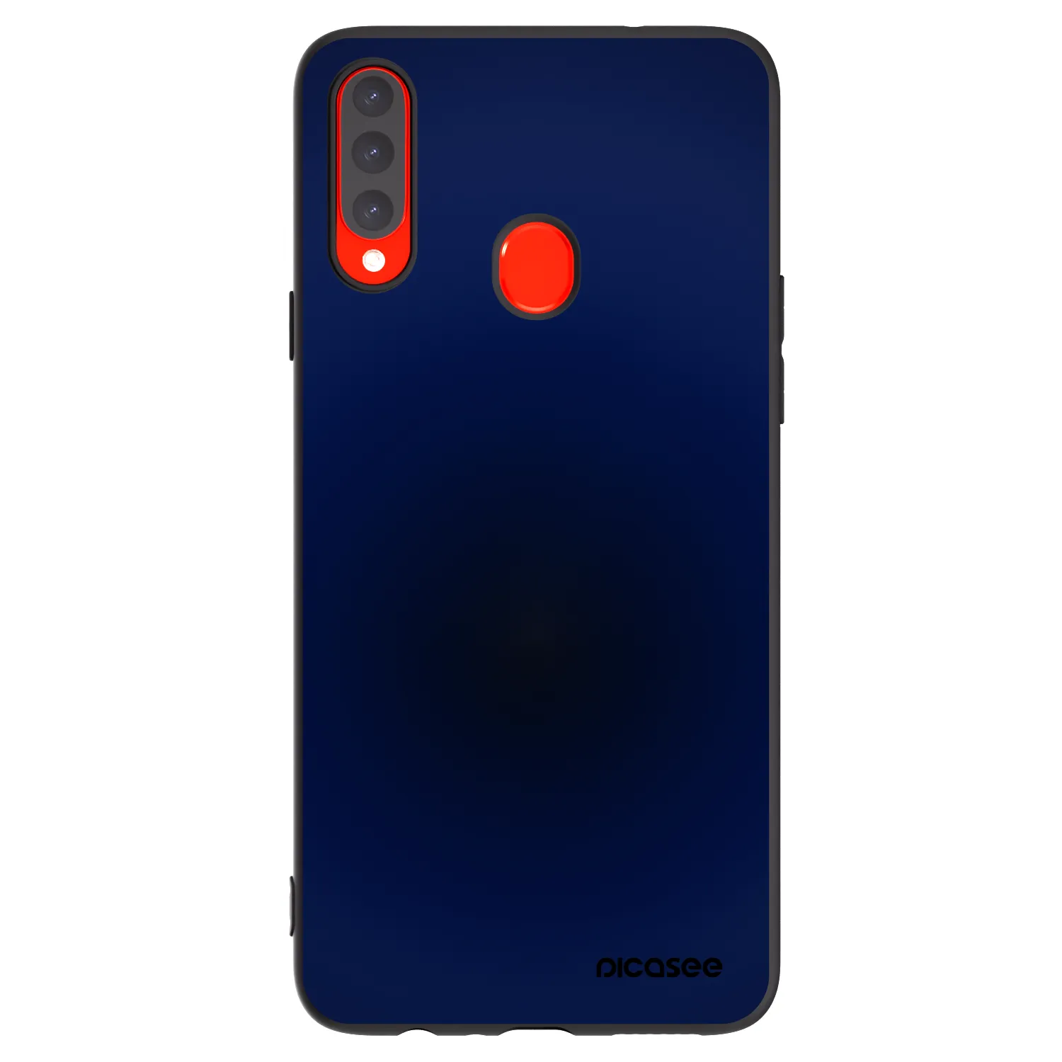 Picasee husă neagră din silicon pentru Samsung Galaxy A20s - Deep Ocean