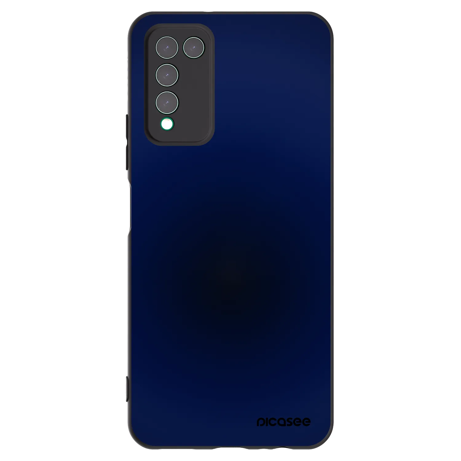 Picasee husă neagră din silicon pentru Honor 10X Lite - Deep Ocean