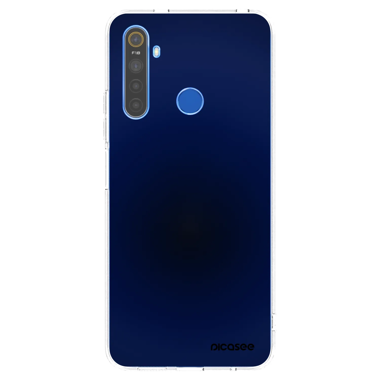 Picasee husă transparentă din silicon pentru Realme 5 - Deep Ocean